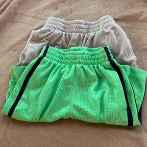 Boy’s Basketball Shorts Lot of 2 Champion and Athletic Works Size 4